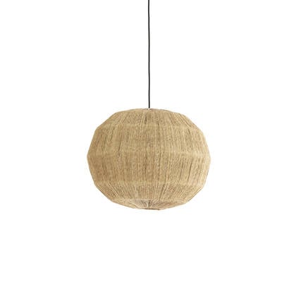 Light & Living - Hanglamp JUNNA - Ø50x50 cm - Bruin