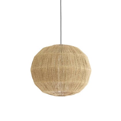 Light & Living - Hanglamp JUNNA - Ø60x60 cm - Bruin