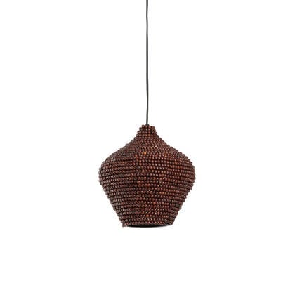 Light & Living - Hanglamp KALENGA - Ø28x30cm - Bruin