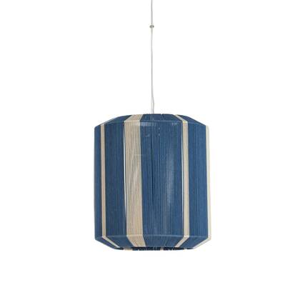 Light & Living Hanglamp Kozana - Donkerblauw - Ø48cm