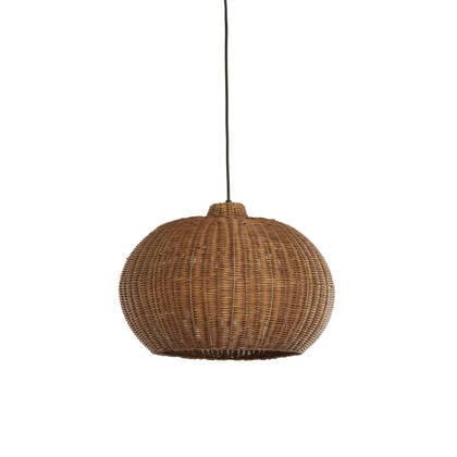 Light & Living - Hanglamp MELZOR - Ø45x32 cm - Bruin
