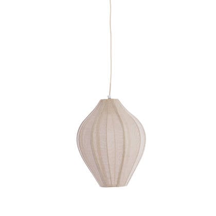 Light & Living - Hanglamp PASTO - Ø31x38cm - Wit