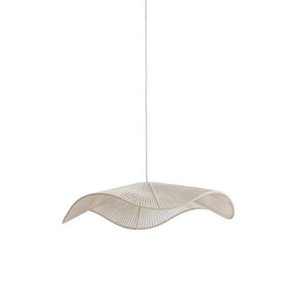 Light & Living - Hanglamp RAFA - Ø70x15cm - Wit