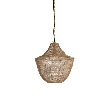 Light & Living - Hanglamp SHARIKA - Ø40x44cm - Bruin