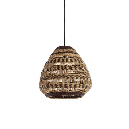 Light & Living - Hanglamp SOLUNA - Ø47x46 cm - Bruin
