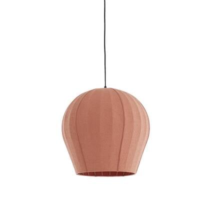 Light & Living Hanglamp Zagori - Koraalrood - Ø44cm