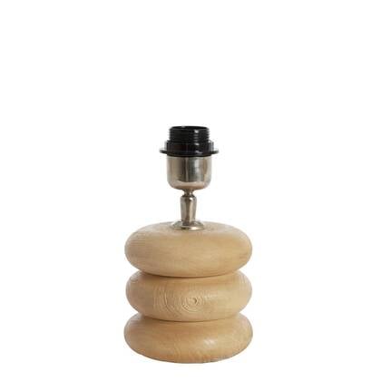 Light & Living Lampvoet Budongo - Bruin - Ø12x12cm