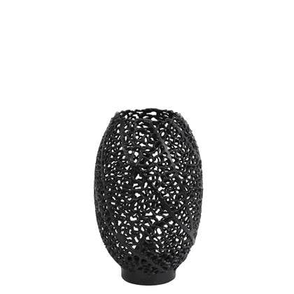 Light & Living Light&Living Tafellamp Ø24x40 cm SINULA mat zwart