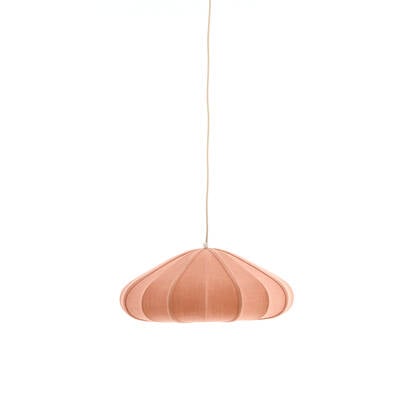 Light & Living Light&living Hanglamp Ø50x20 cm CESANO licht roze