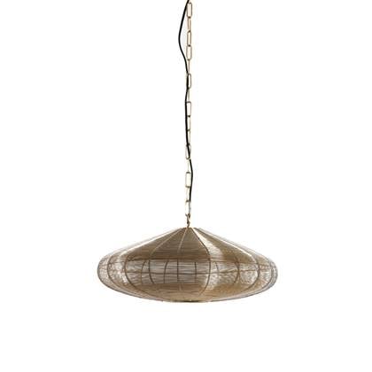Light & Living Light&living Hanglamp Ø51x20 cm BAHOTO licht goud