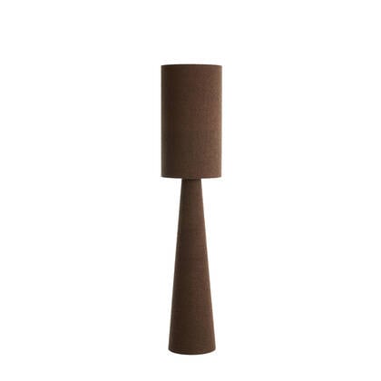Light & Living Light&living Vloerlamp Ø38x180 cm MICKY bouclé bruin