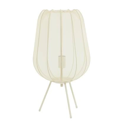 Light & Living Plumeria Tafellamp - H 60 x Ø 34 cm - Zand