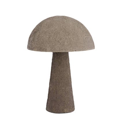 Light & Living - Tafellamp CHIRLO - Ø26x36cm - Grijs