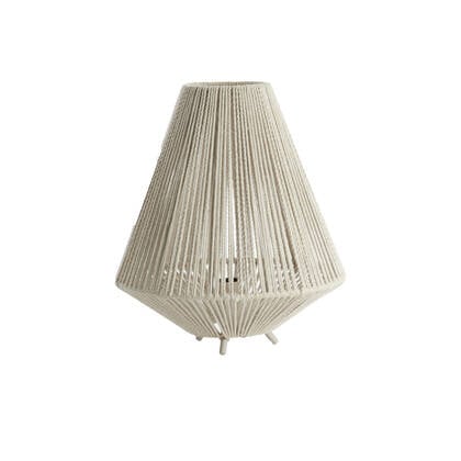 Light & Living - Tafellamp FELIDA - Ø35x40cm - Wit