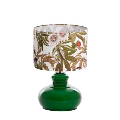 Light & Living Tafellamp Verde|Isadore - Groen|Wit - Ø30x54cm