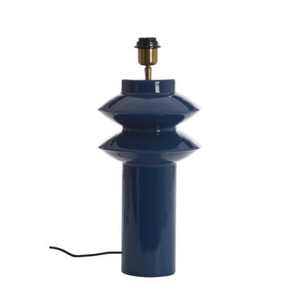Light&living Lampvoet Ø22x40 cm PETCH glans kobalt blauw