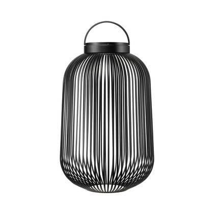 Lito Led Lamp Black Large | Zwart | Staal