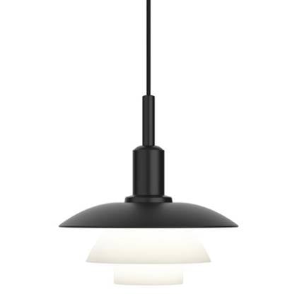 Louis Poulsen PH 3|3 hanglamp metaal|glas