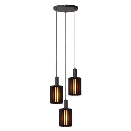 Lucide LAMBRES Hanglamp - Zwart