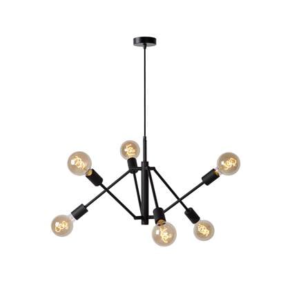 Lucide LESTER Hanglamp - Zwart