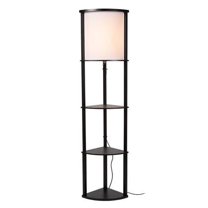 Lucide MENNO Vloerlamp - Zwart