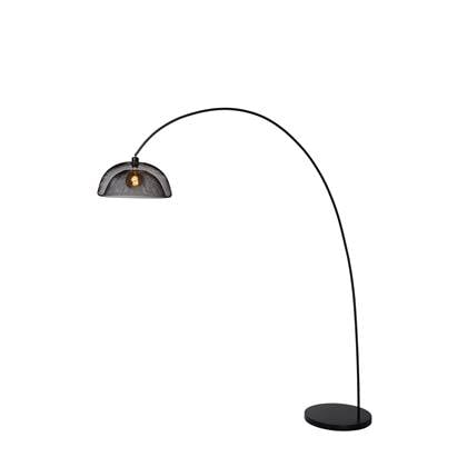Lucide MESH Vloerlamp - Zwart