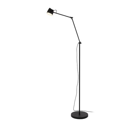 Lucide MILNE Vloerlamp - Zwart