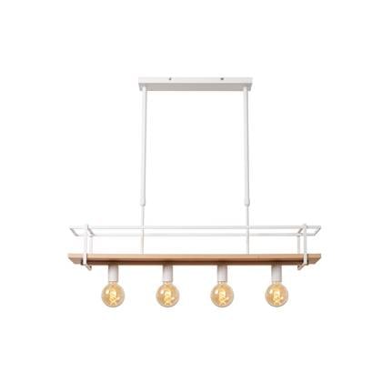 Lucide MILONGA Hanglamp - Wit