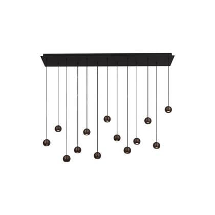 Lucide Premium MONTANA Hanglamp - Koffie