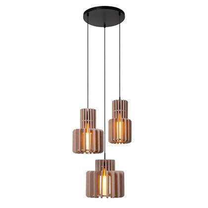 Lucide ROLLO Hanglamp - Taupe