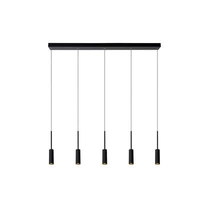 Lucide TUBULE Hanglamp - Zwart