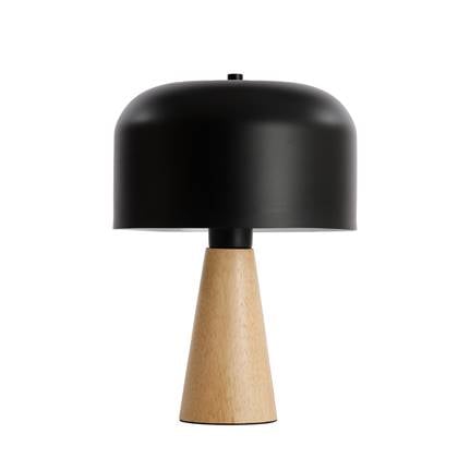 Luqaza Tafellamp Aimo - Zwart - Ø25cm