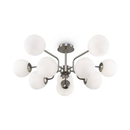 Maytoni - Hanglamp Erich - Nikkel - Ø90