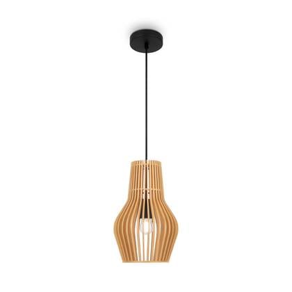 Maytoni - Hanglamp Roots - Zwart - Ø20
