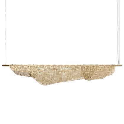 Mediterranea hanglamp large brushed brass