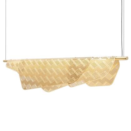 Mediterranea hanglamp small brushed brass