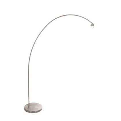 Mexlite Solva vloerlamp - E27 (grote fitting) - staal