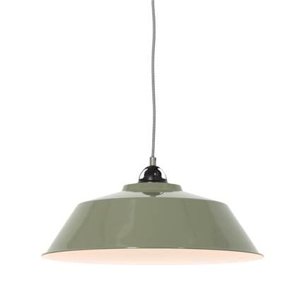 Mexlite - hanglamp - Nove - groen - metaal - Ø 42cm - E27 - 1318G
