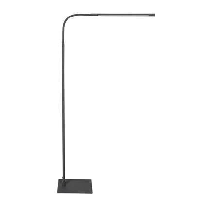 Mexlite - vloerlamp - Serpent - zwart - glas kunststof metaal -