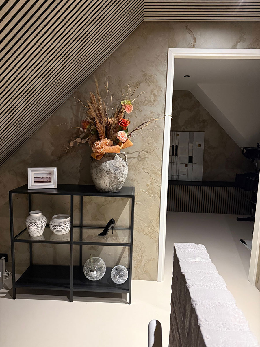 Natuursteen Wandpaneel Autumn Cream 260x122x0,2cm | Paneli Natuursteen Wandpanelen - Afbeelding 2