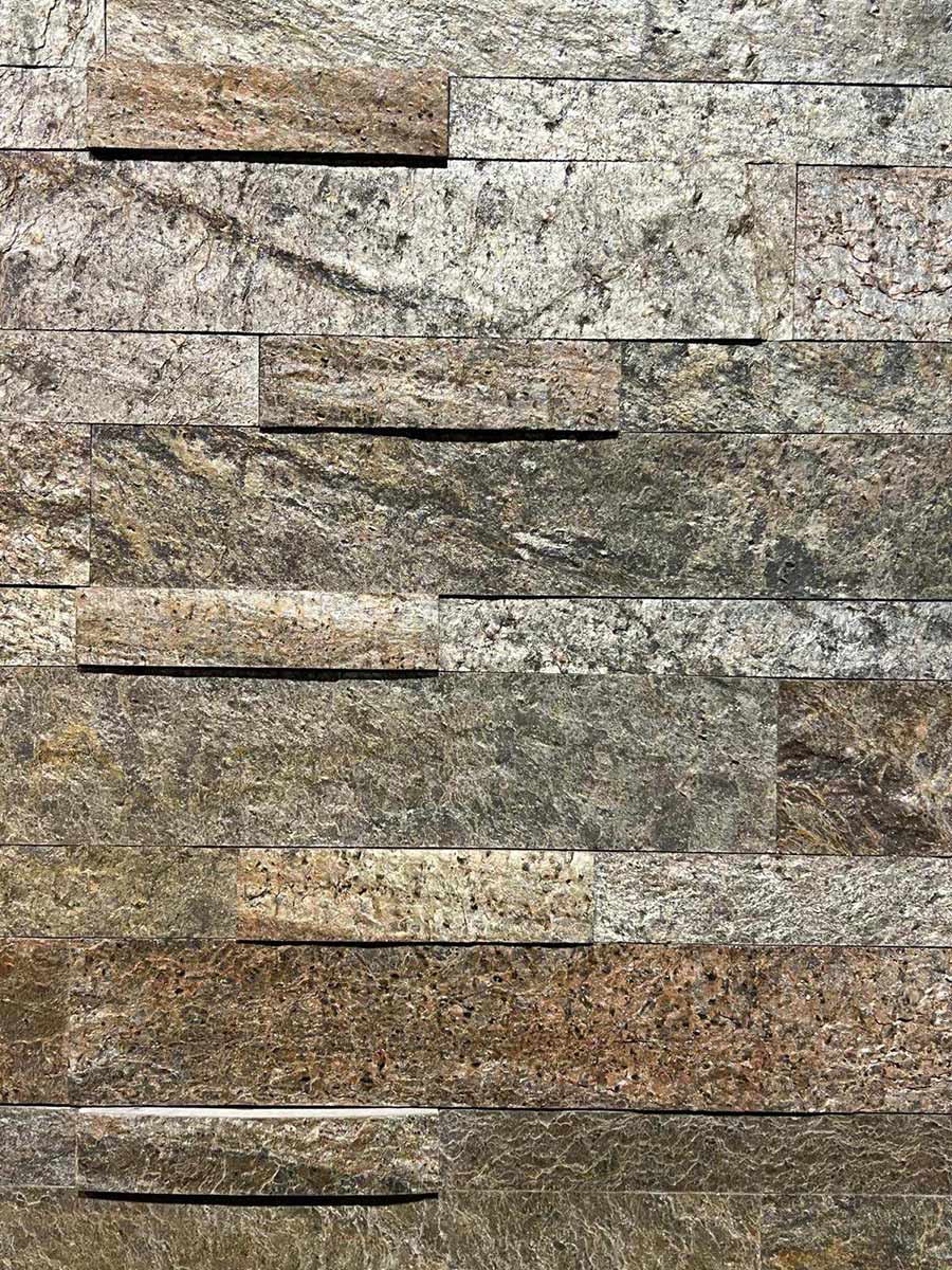 Zelfklevend Natuursteen Copper | Paneli Natuursteen Wandpanelen
