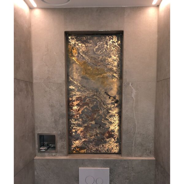 Natuursteen Translucent Indian Autumn 260x122x0,2cm OUTLET | Paneli Natuursteen Wandpanelen