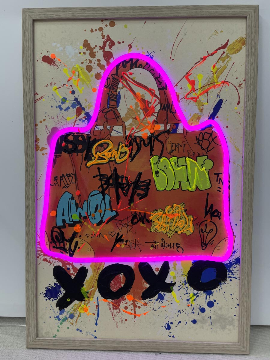 Neon Art Purse - Afbeelding 2
