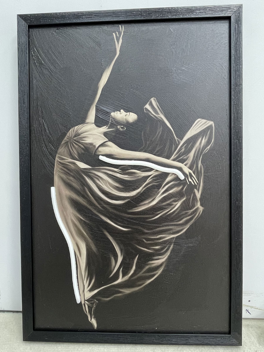 Neon Art Dancing Artist