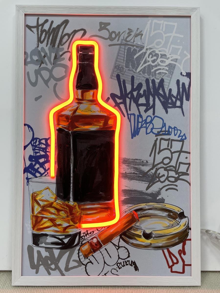 Neon Art Jack Daniels - Afbeelding 2