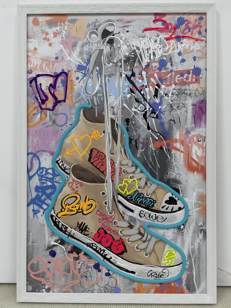 Neon Art Sneakers
