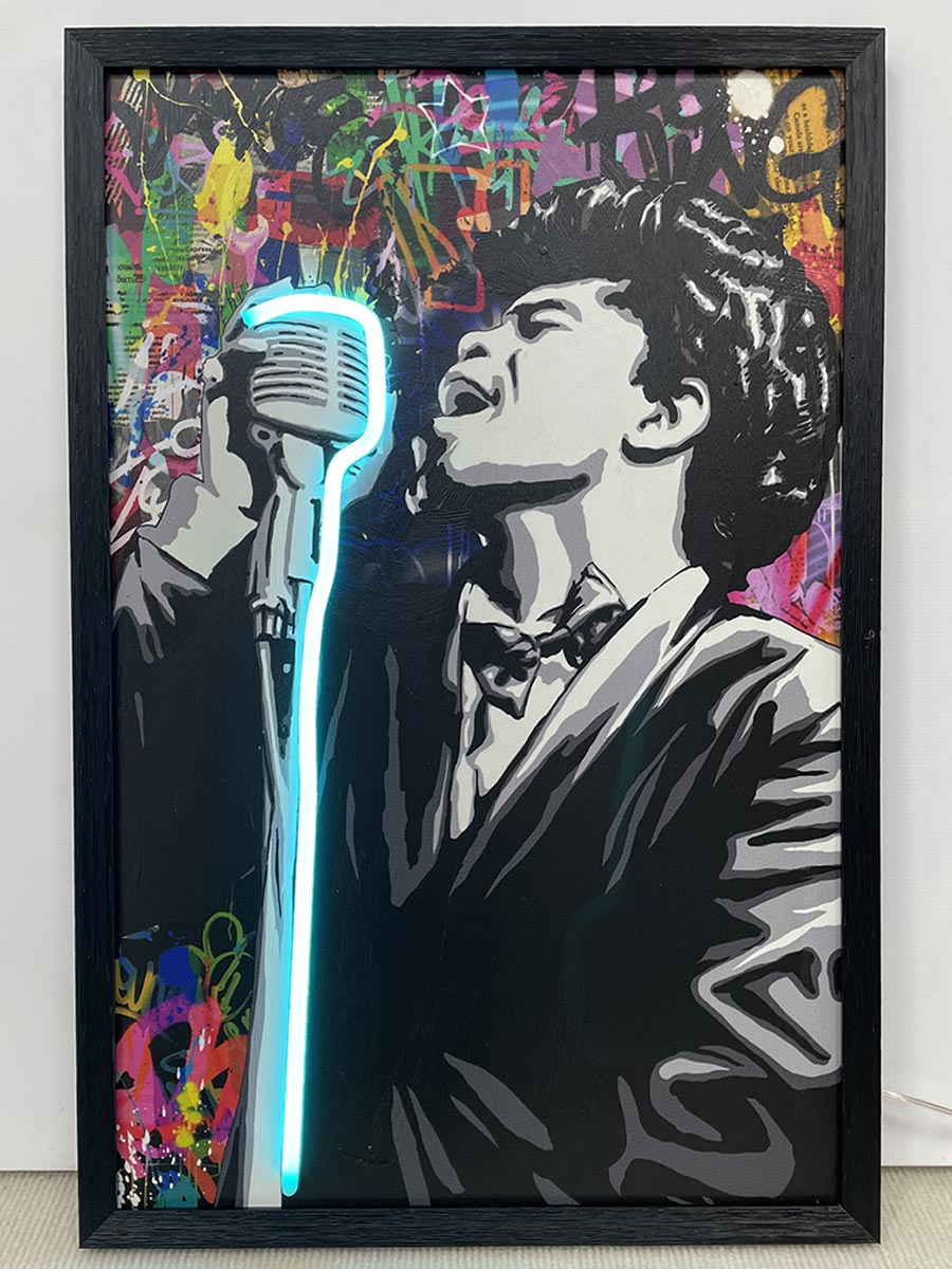 Neon Schilderij Artist - Afbeelding 2