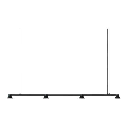Normann Copenhagen Hat Linear Hanglamp - Large - Zwart