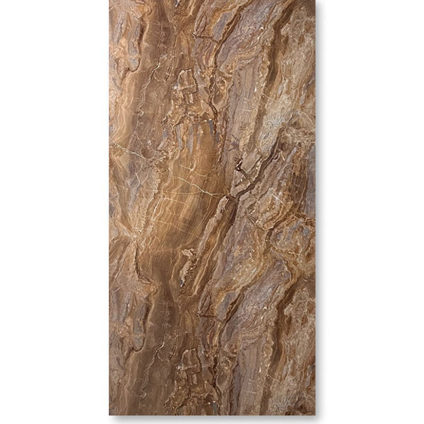 PVC Marmer Wandpaneel Onyx Koper 260x122x0,3cm - Afbeelding 3