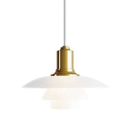 PH 2|1 hanglamp Ø20 messing gemetaliseerd